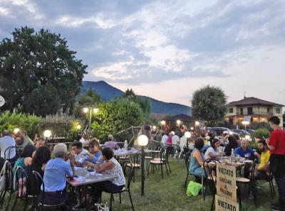Pranzi e cena all'aperto