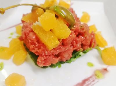 Battuta Fassone Arancia E Capperi